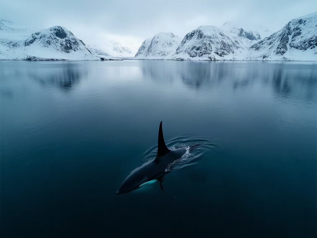 Whale watching in Norway